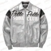 Pelle Pelle Soda Club Silver Leather Jacket