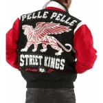 Pelle Pelle Street Red Black King Wool Jacket