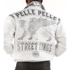 Pelle Pelle White Street King Leather Jacket