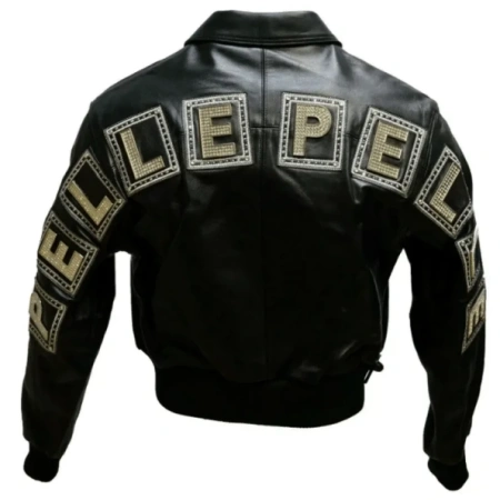 Bold Pelle Pelle Studded Leather Jacket