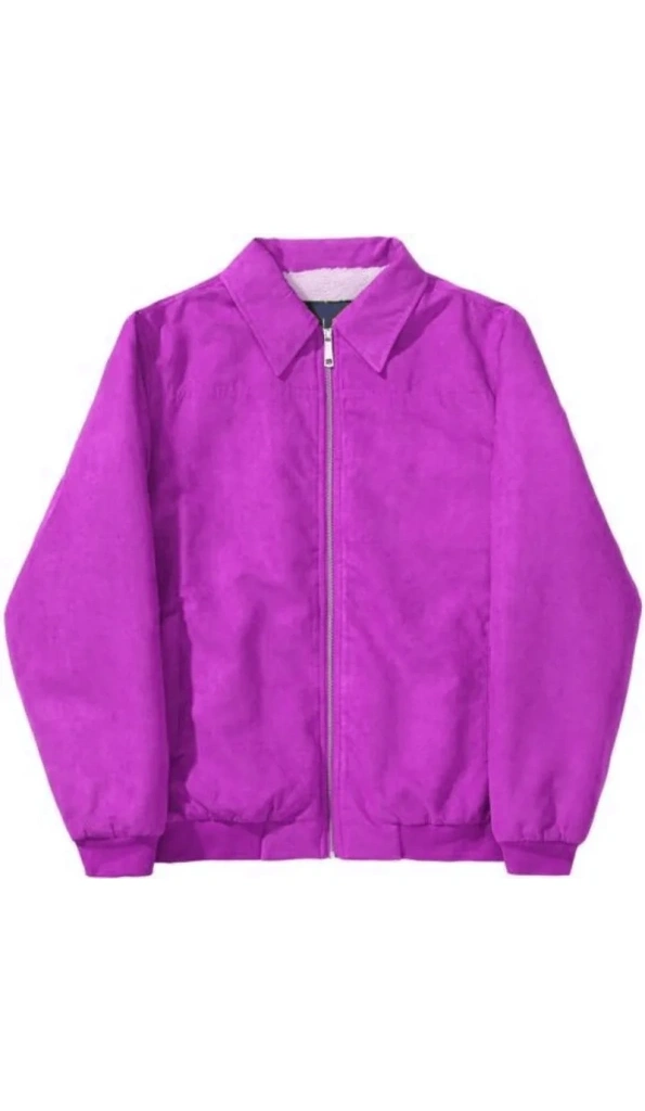 Pelle Pelle Suede Pink Basic Wool Jacket