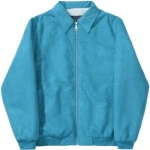 Pelle Pelle Suede Turquoise Basic Wool Jacket