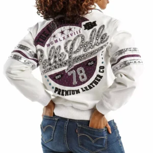 Exclusive Pelle Pelle White Jacket