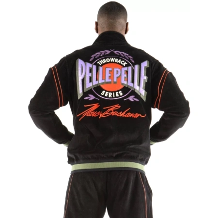 Exclusive Pelle Pelle Throwback Black Warmup Set