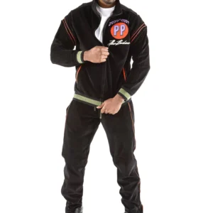 Pelle Pelle Black Throwback Series Wool Tracksuit