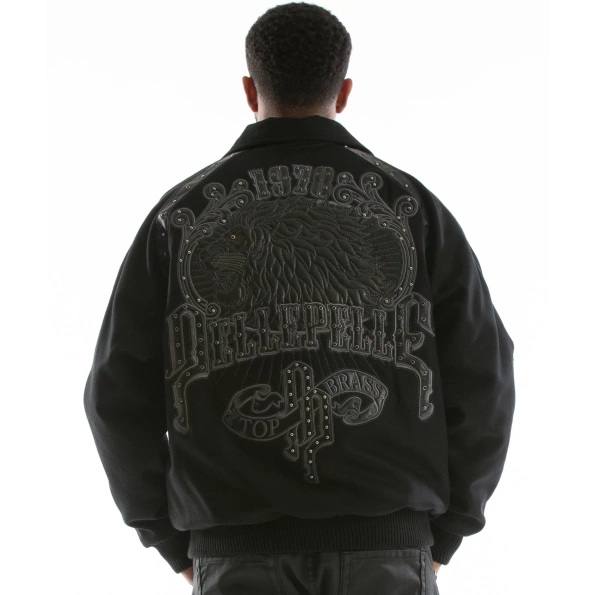 Bold Pelle Pelle Top Brass Black Jacket