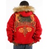 Bold Pelle Pelle Top Brass Red Jacket