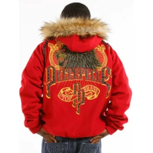 PELLE PELLE BRASS TOP RED COAT