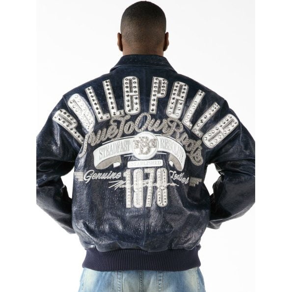 Bold Pelle Pelle True To Our Roots Blue Jacket