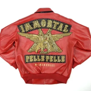 RED PELLE PELLE VINTAGE JACKET