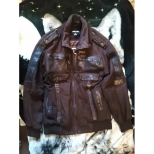 PELLE PELLE BROWN WOOL JACKET view 1