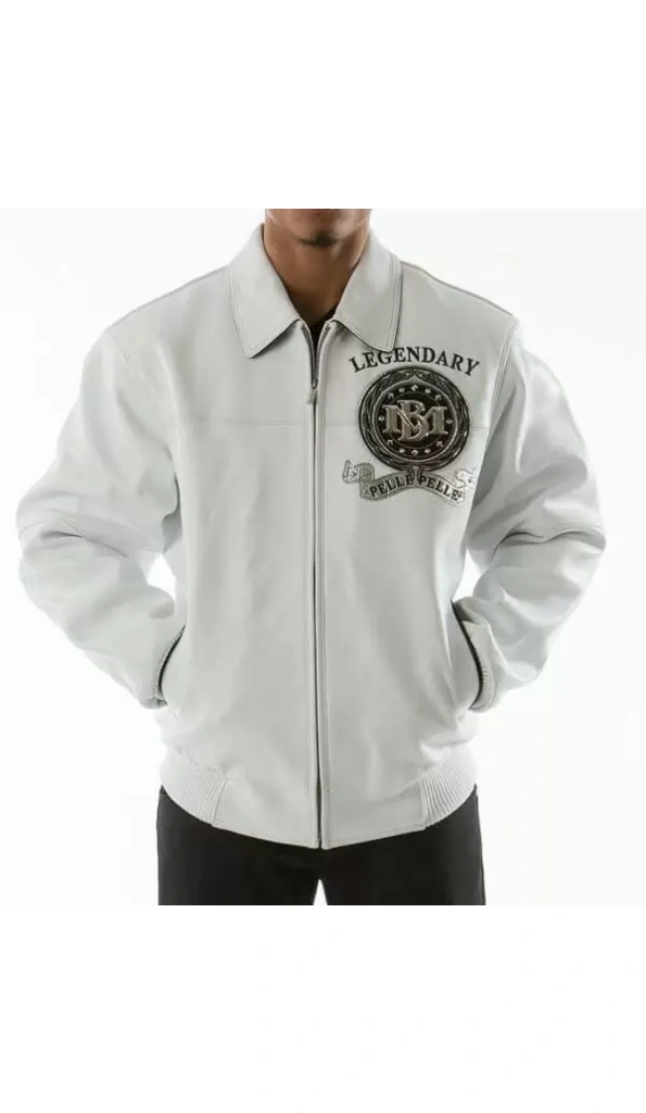 Pelle Pelle White Legendary Limited Edition Jacket