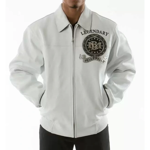 Pelle Pelle White Legendary Limited Edition Jacket