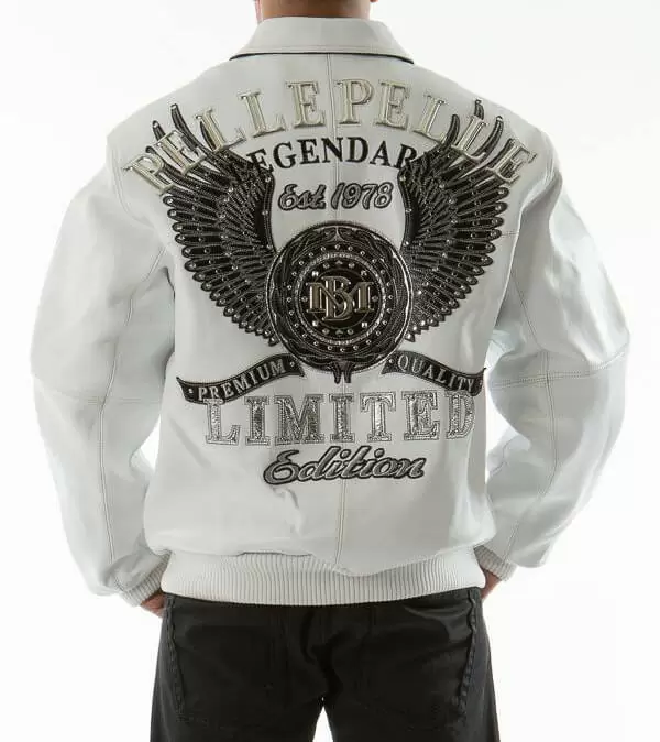 Pelle Pelle White Legendary Limited Edition Jacket view 2