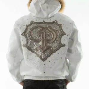 Bold Pelle Pelle White Crest Hood Jacket