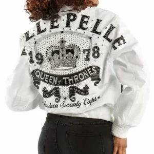 Pelle Pelle White Queen1978 Leather Jacket