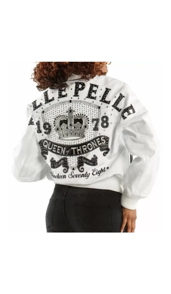 Pelle Pelle Thrones Queen White Jacket