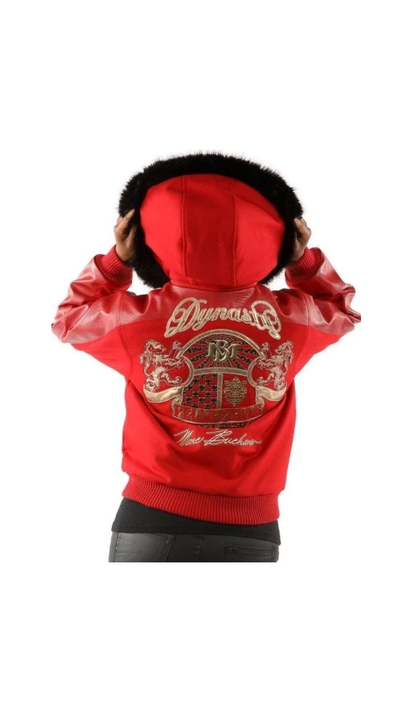 Pelle Pelle Women Marc Buchanan Red Jacket