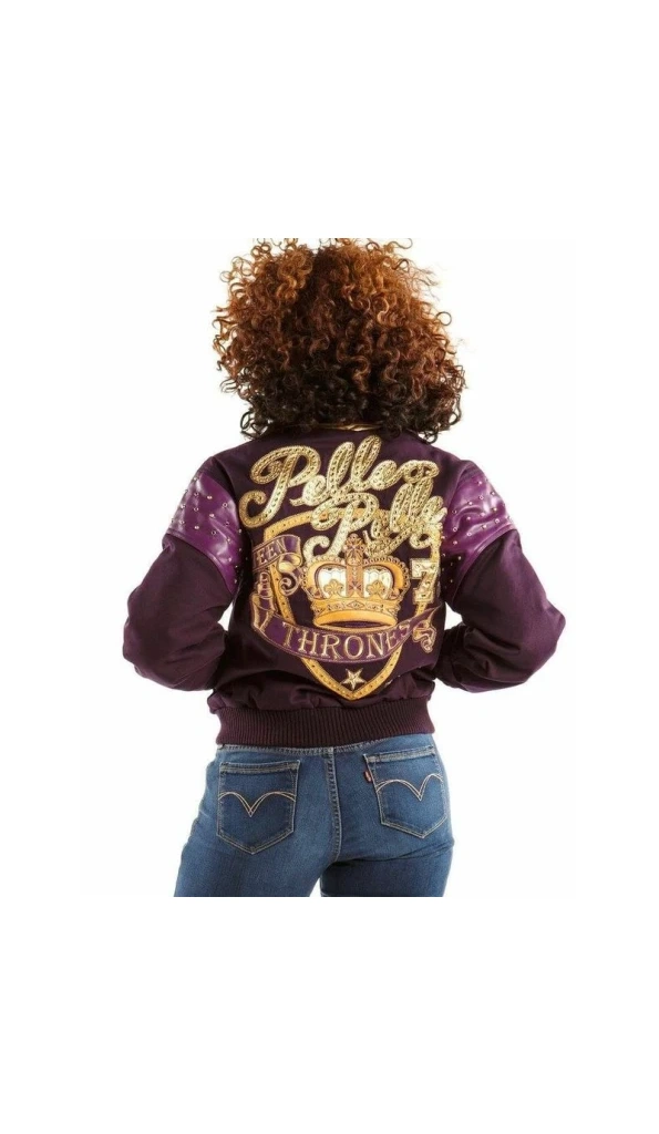 Pelle Pelle Women Purple Jacket
