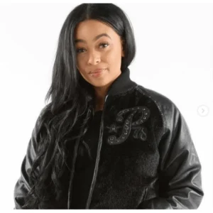 PELLE PELLE LEATHER WOOL JACKET view 1