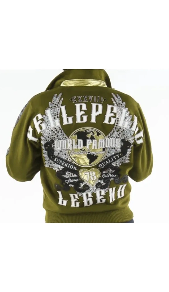 Pelle Pelle Olive World Famous Wool Jacket