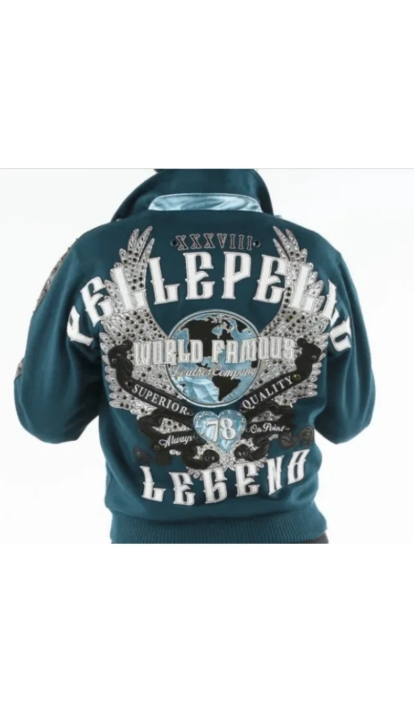 Pelle Pelle World Famous Turquoise Jacket
