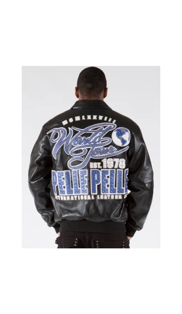 PELLE PELLE BLACK WORLD TOUR JACKET