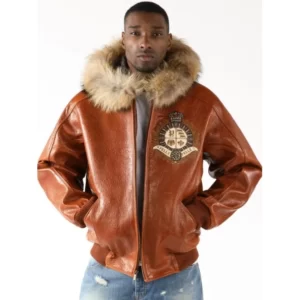 PELLE PELLE BROWN WORLD JACKET ATTRACTIVE view 1