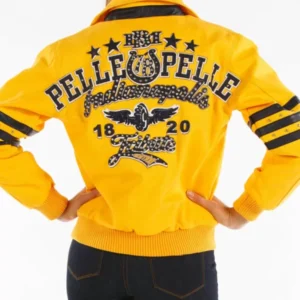 Pelle Pelle Yellow Indianapolis Jacket view 2