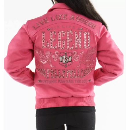 Pelle Pelle Pink Die Like a Legend Jacket