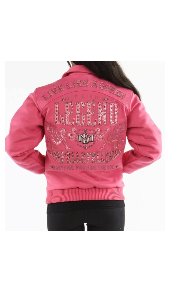 Pelle Pelle Pink Die Like a Legend Jacket