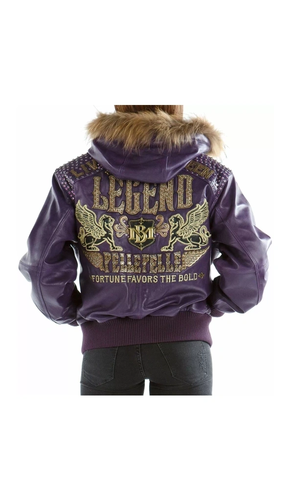 Pelle Pelle Purple MB Bold Legend Jacket