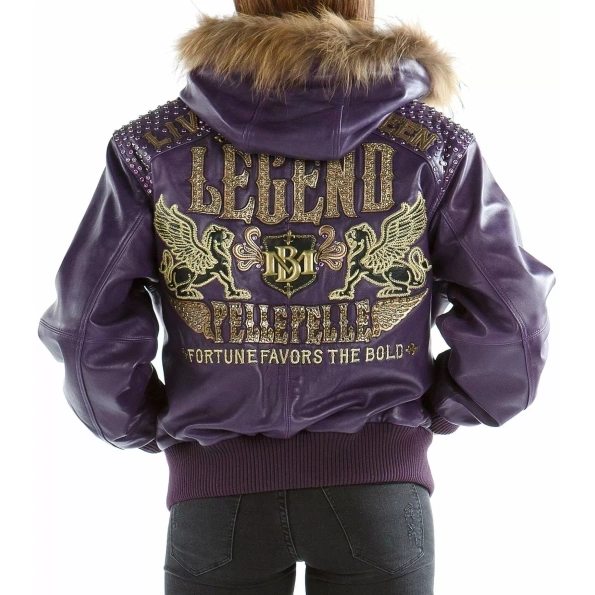 Pelle Pelle Purple MB Bold Legend Jacket