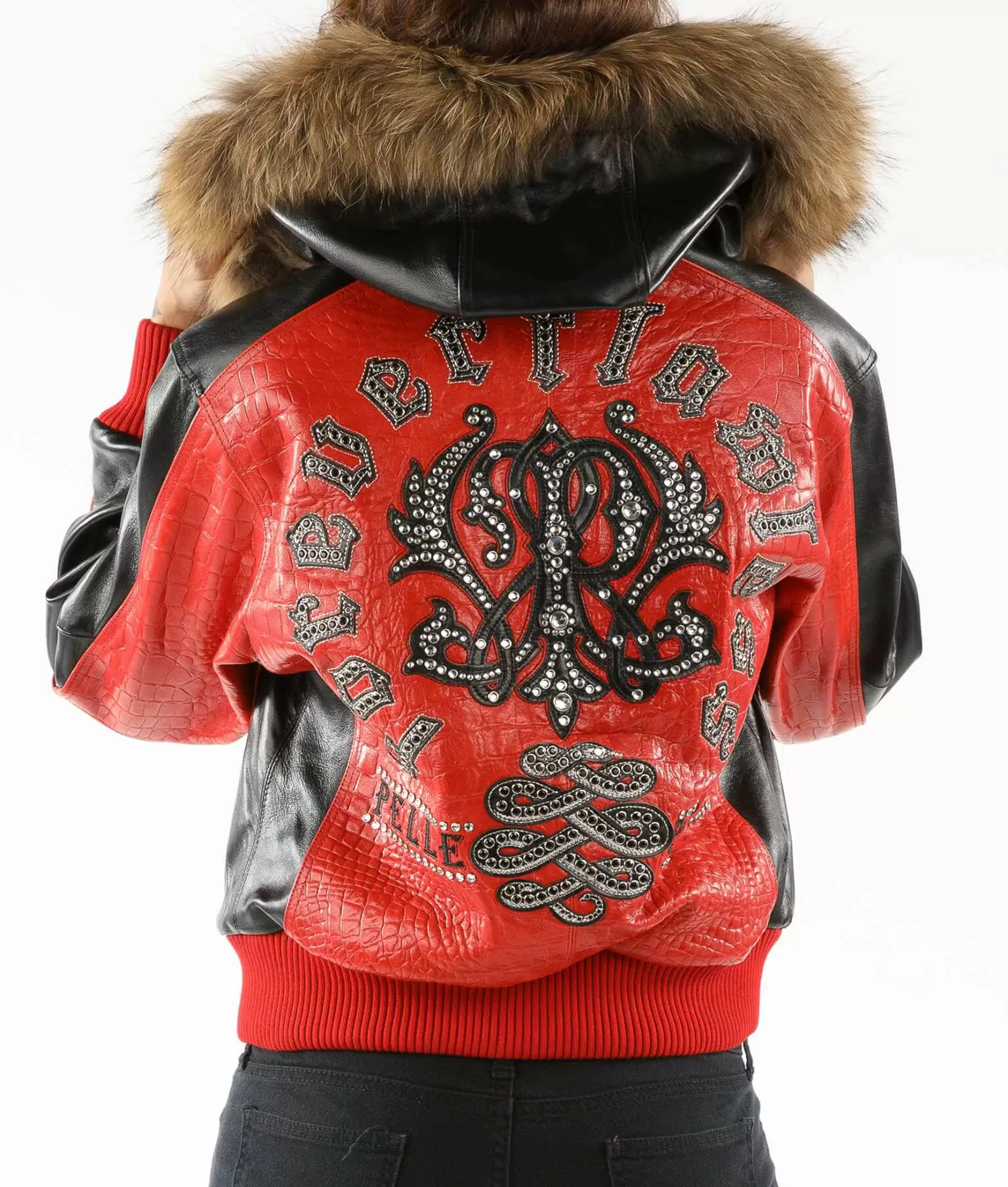 Bold Red Pelle Pelle Flawless leather Jacket