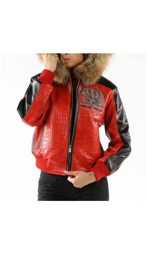 Pelle Pelle Forever Flawless Orange Jacket | Fur Hood Jacket