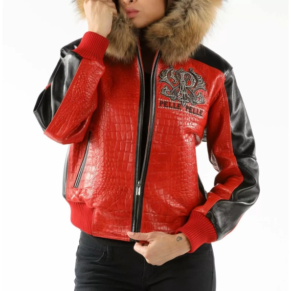 Pelle Pelle Forever Flawless Orange Jacket | Fur Hood Jacket