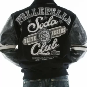 Cool Soda Club Pelle Pelle Black Jacket view 2