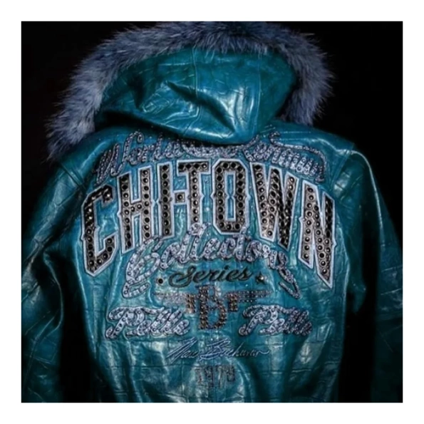Pelle Pelle Chi-Town Leather Jacket | Fur Hooded Jacket