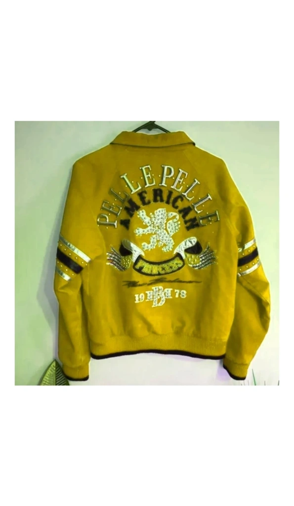 Pelle Pelle American Yellow Leather Jacket
