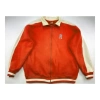 Pelle Pelle Orange Varsity Cotton Jacket