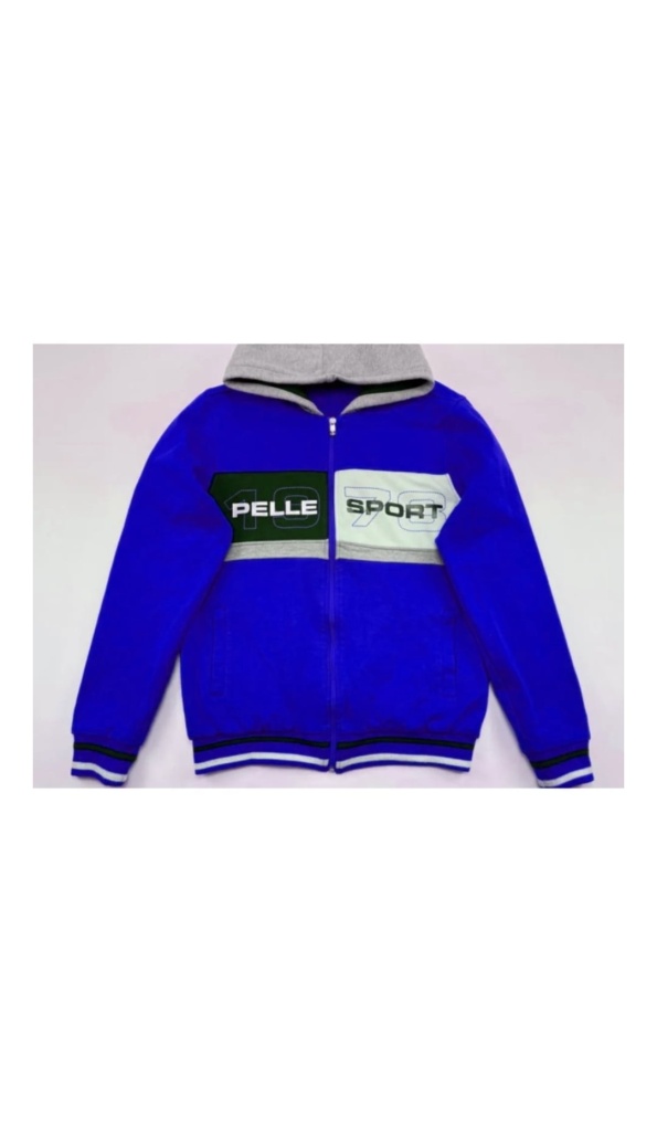 Pelle Pelle Dark Blue Sports Hood Jacket