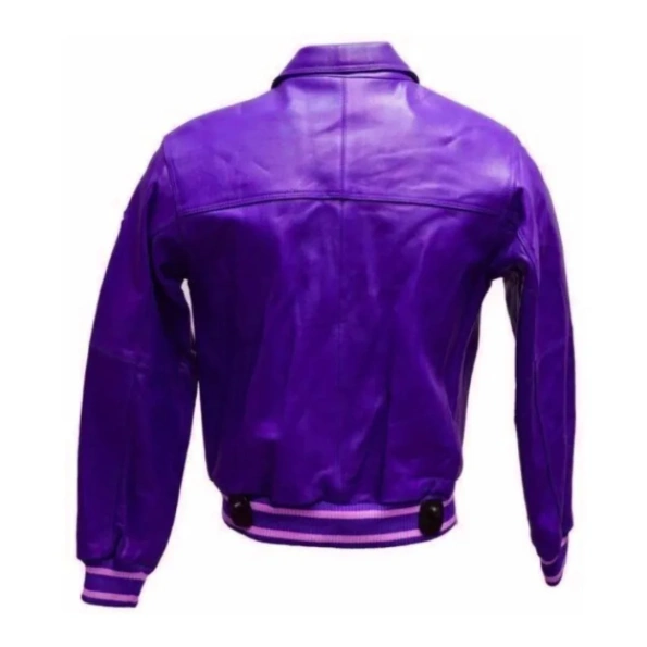 Pelle Pelle Purple Star 1978 Leather Jacket view 2