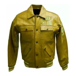 Pelle Pelle Yellow Star 1978 Leather Jacket