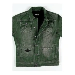 Pelle Pelle Light Green Jeans Jacket