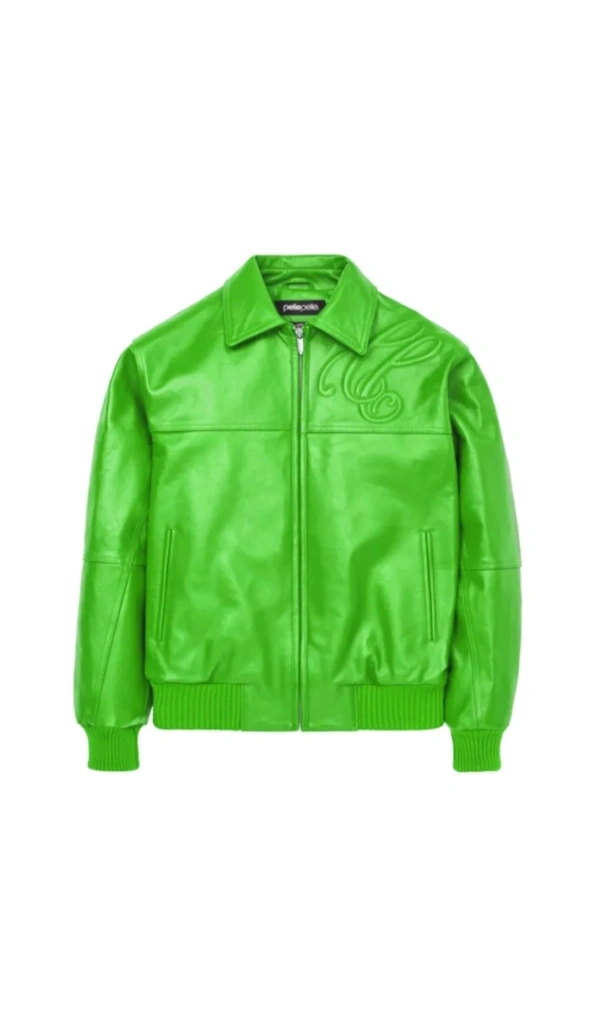 Pelle Pelle Puff Plush Green Jacket