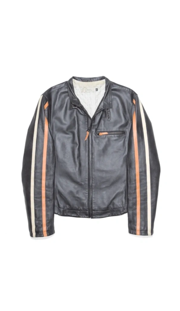 Pelle Pelle Grey Biker Leather Jacket | Men & Women