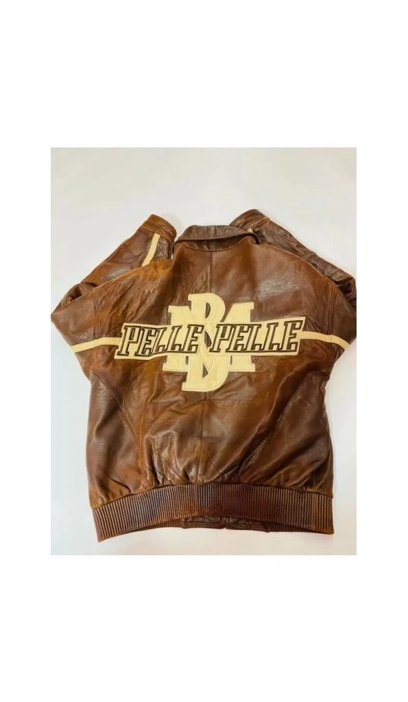 PELLE PELLE MARC BUCHANAN BROWN JACKET