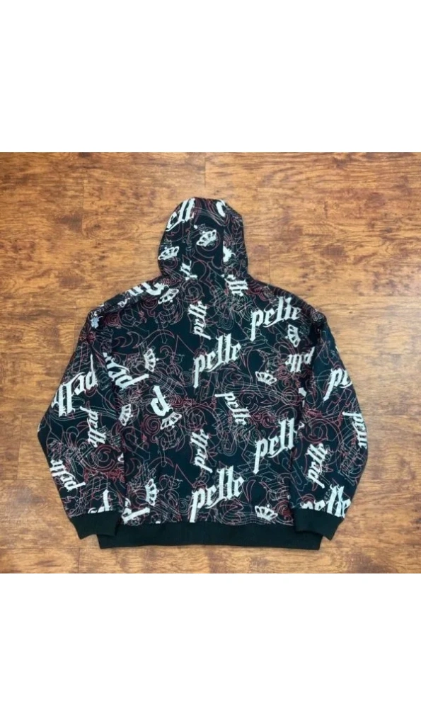 PELLE PELLE VARSITY HOODIE JACKET