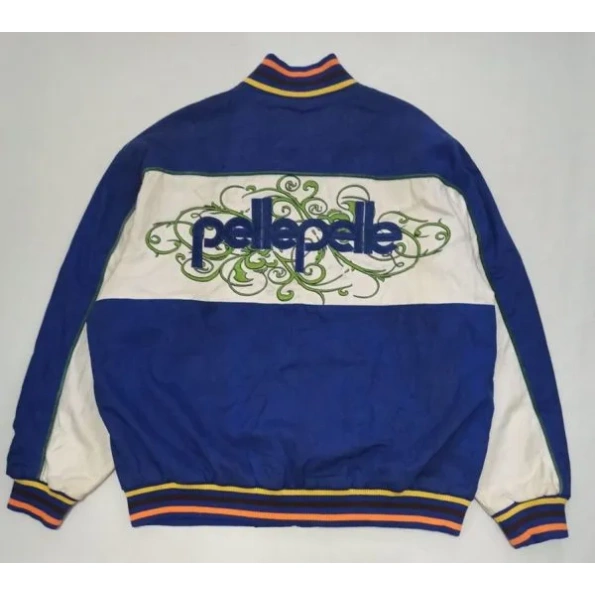 PELLE PELLE BEAUTIFUL BLUE WOOL JACKET