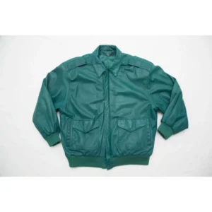 PELLE PELLE SUPERB MOTORCYCLE GREEN JACKET